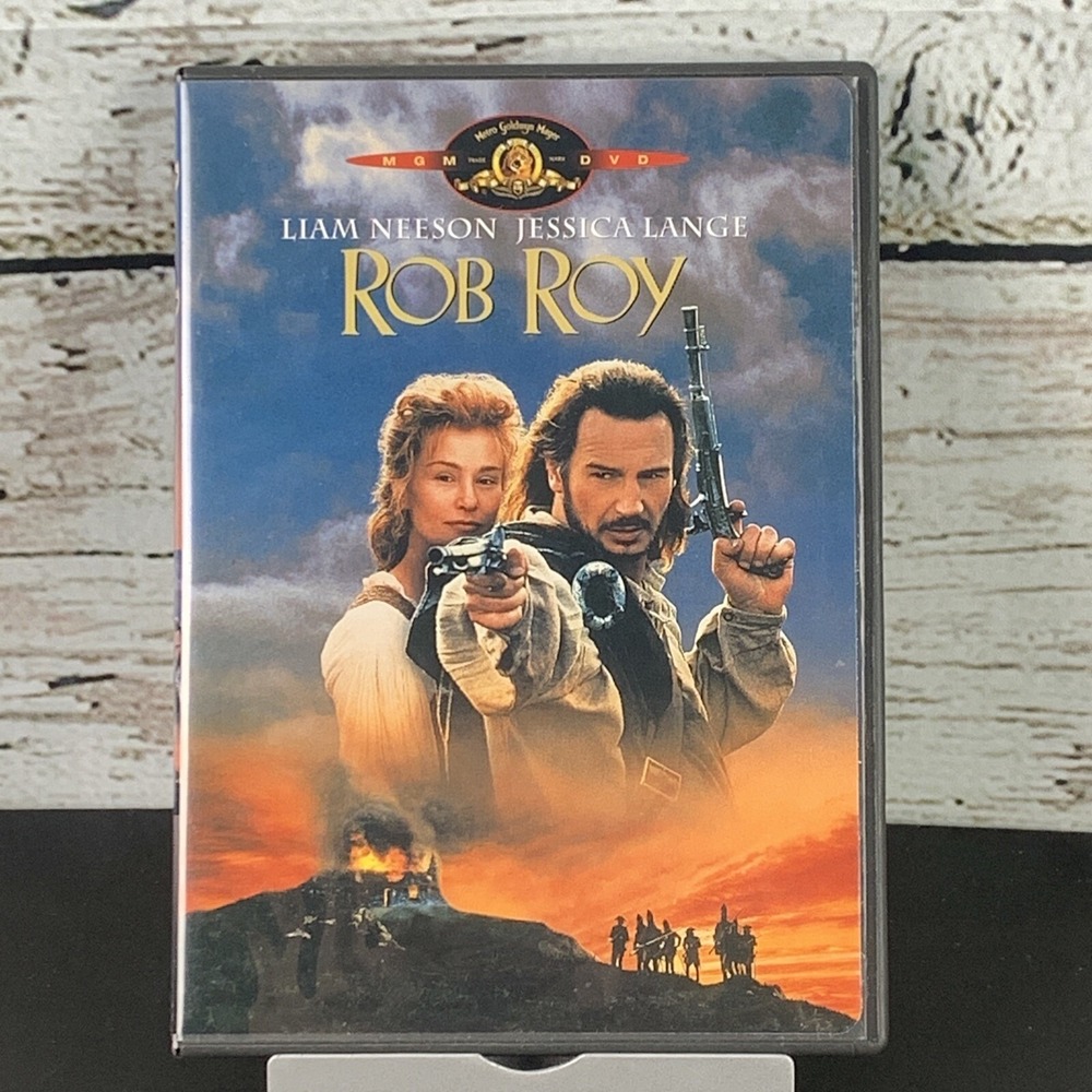 Rob Roy (DVD, 1995) Liam Neeson, Jessica Lange, John Hurt, Tim Roth, Eric Stoltz